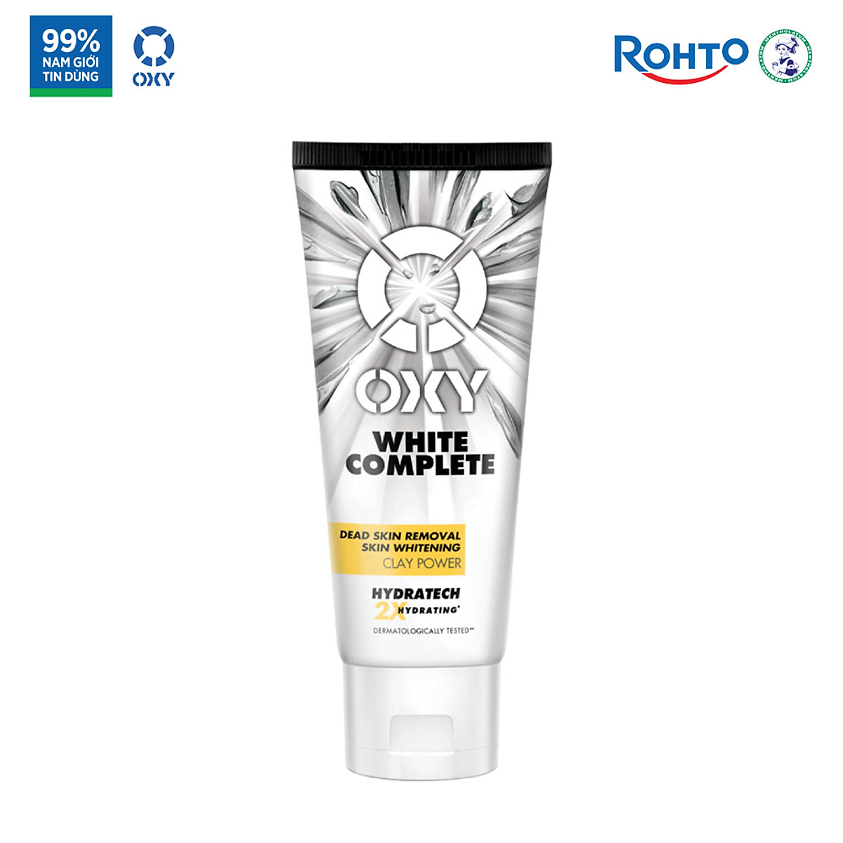 Kem Rửa Mặt Tút Sáng Từ Đất Sét Trắng Oxy White Complete (100g)