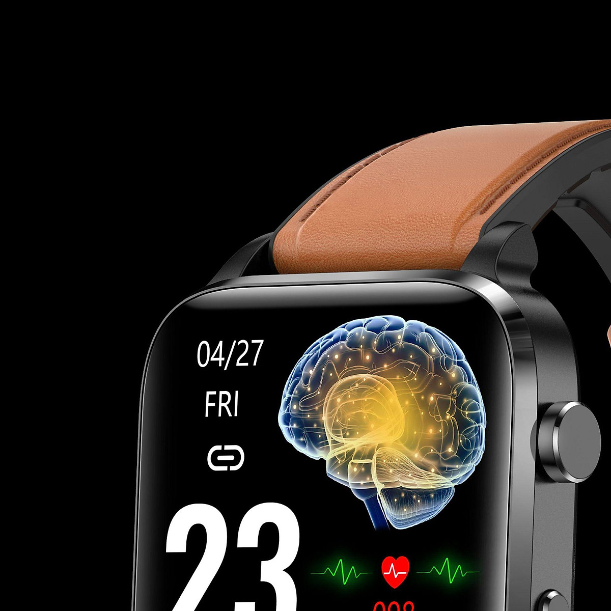 Giá thấp nhất Mới F100 Đồng hồ thông minh Oxy trong máu Nhiệt độ ...