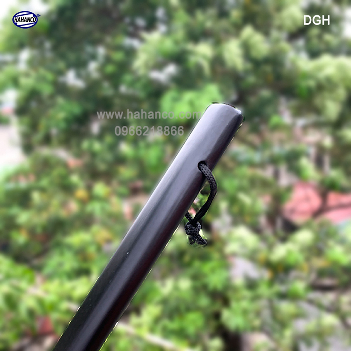 Đón gót giày dài 55cm gỗ Chiu Liu nguyên khối sơn mài VIP - DGH910 - Đón giày mọi tư thế cho Nam & Nữ