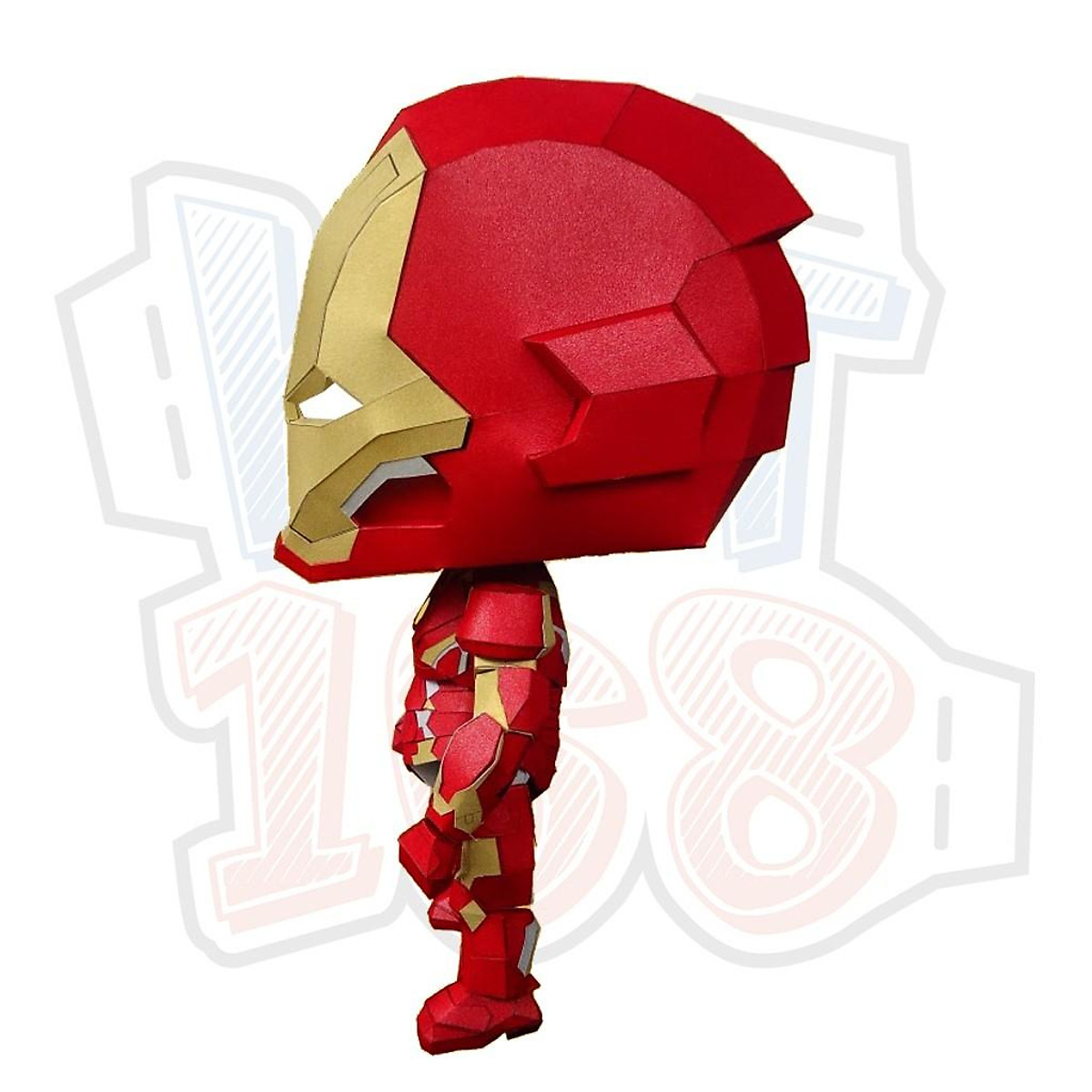 Mô hình giấy Marvel Avengers chibi Robot Iron Man Mark 43 - Mô ...