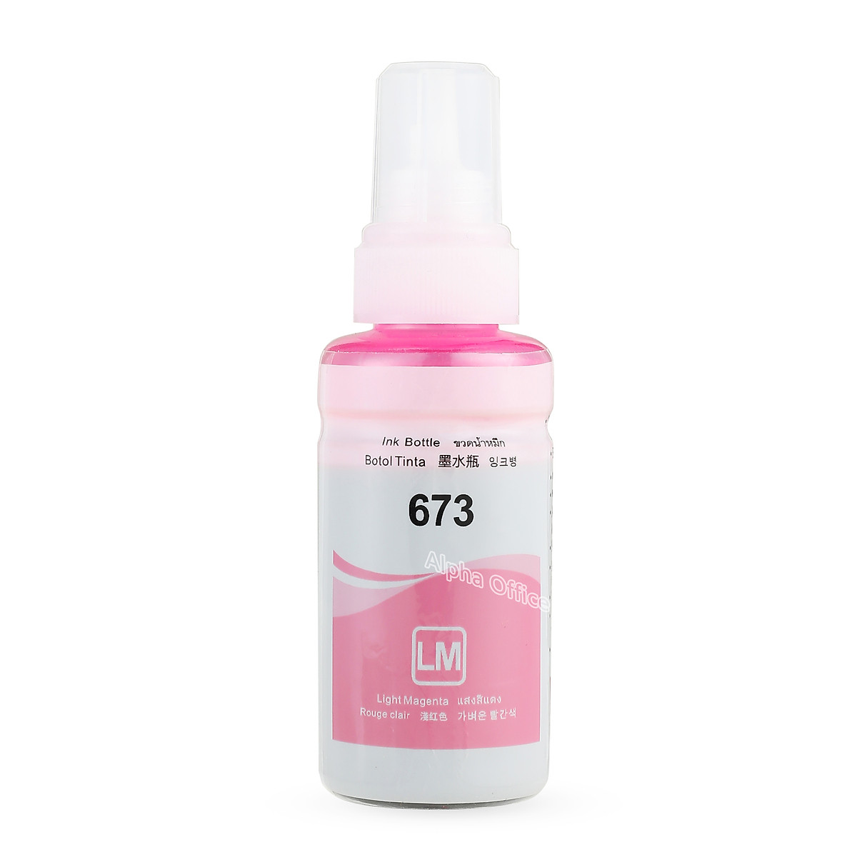 Bộ Mực Epson 673 6 màu C M Y K LC LM dành cho máy Epson 1390/1400/1430/L1800/L805/L800/L850- Hàng nhập khẩu