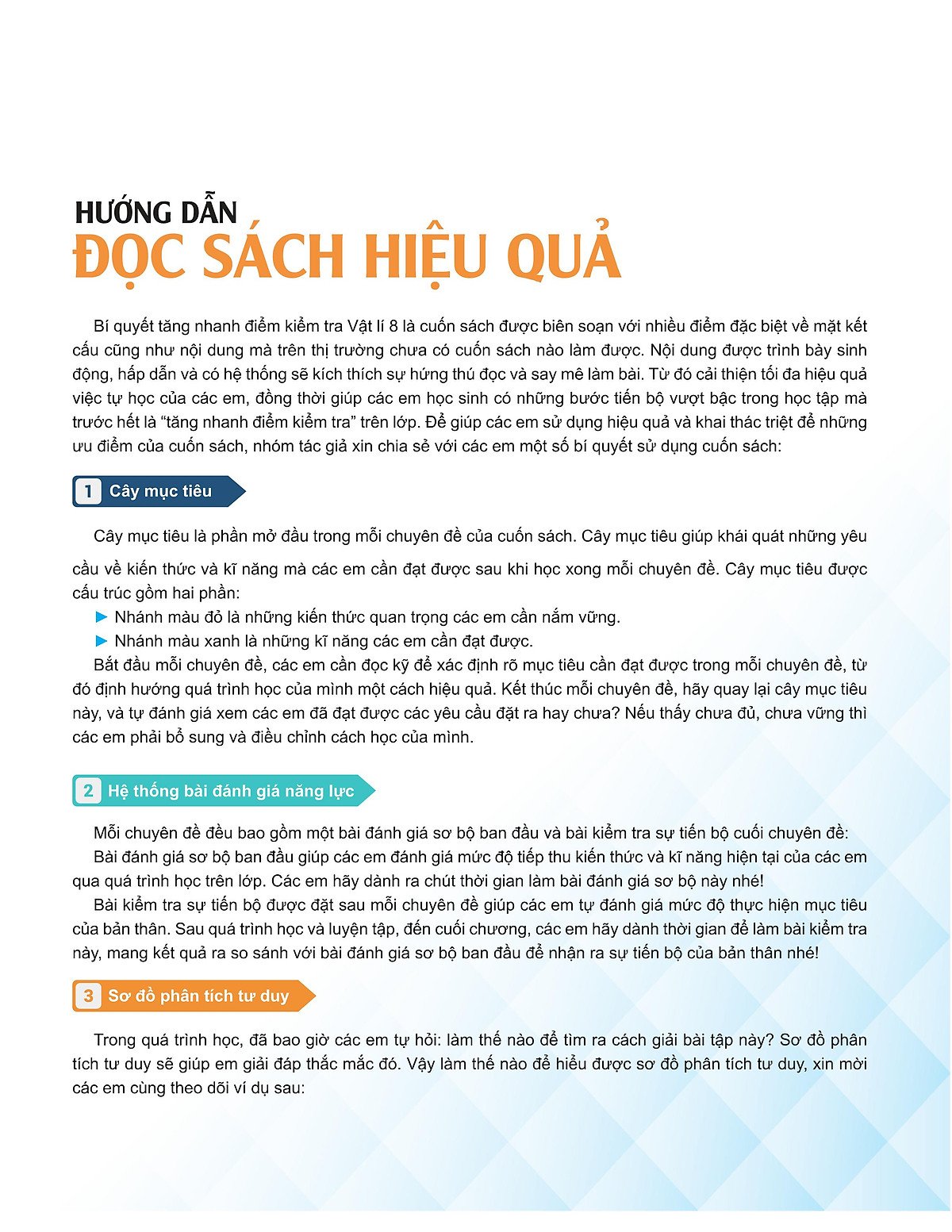 Bí quyết tăng nhanh điểm kiểm tra Vật lí 8 