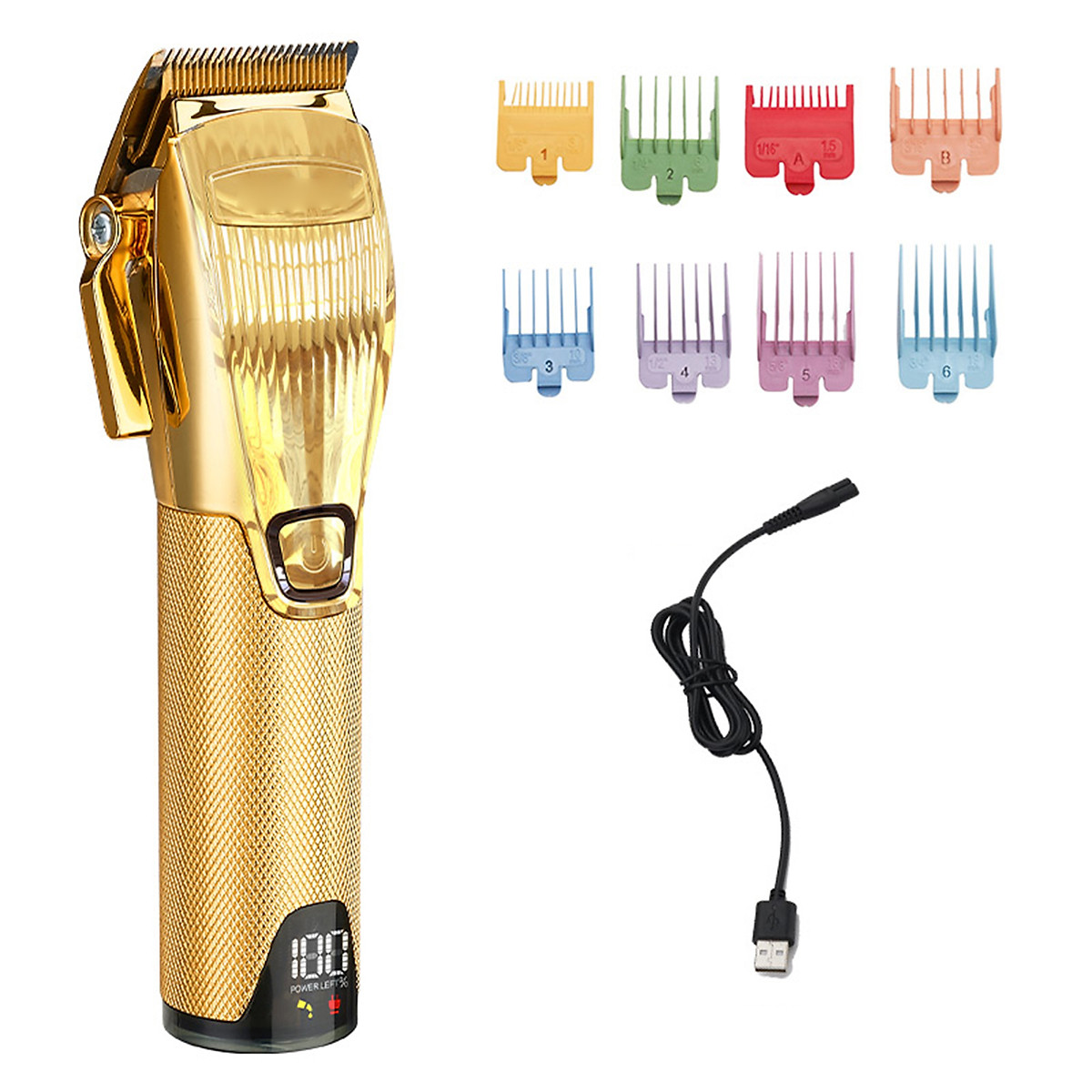 Mua Professional Cordless Hair Clipper for Men Hair Haircutting Hair Grooming Kit with LCD Display Screen Rechargeable Hair Mua Professional Cordless Hair Clipper for Men Hair Haircutting Hair Grooming Kit with LCD Display Screen Rechargeable Hair