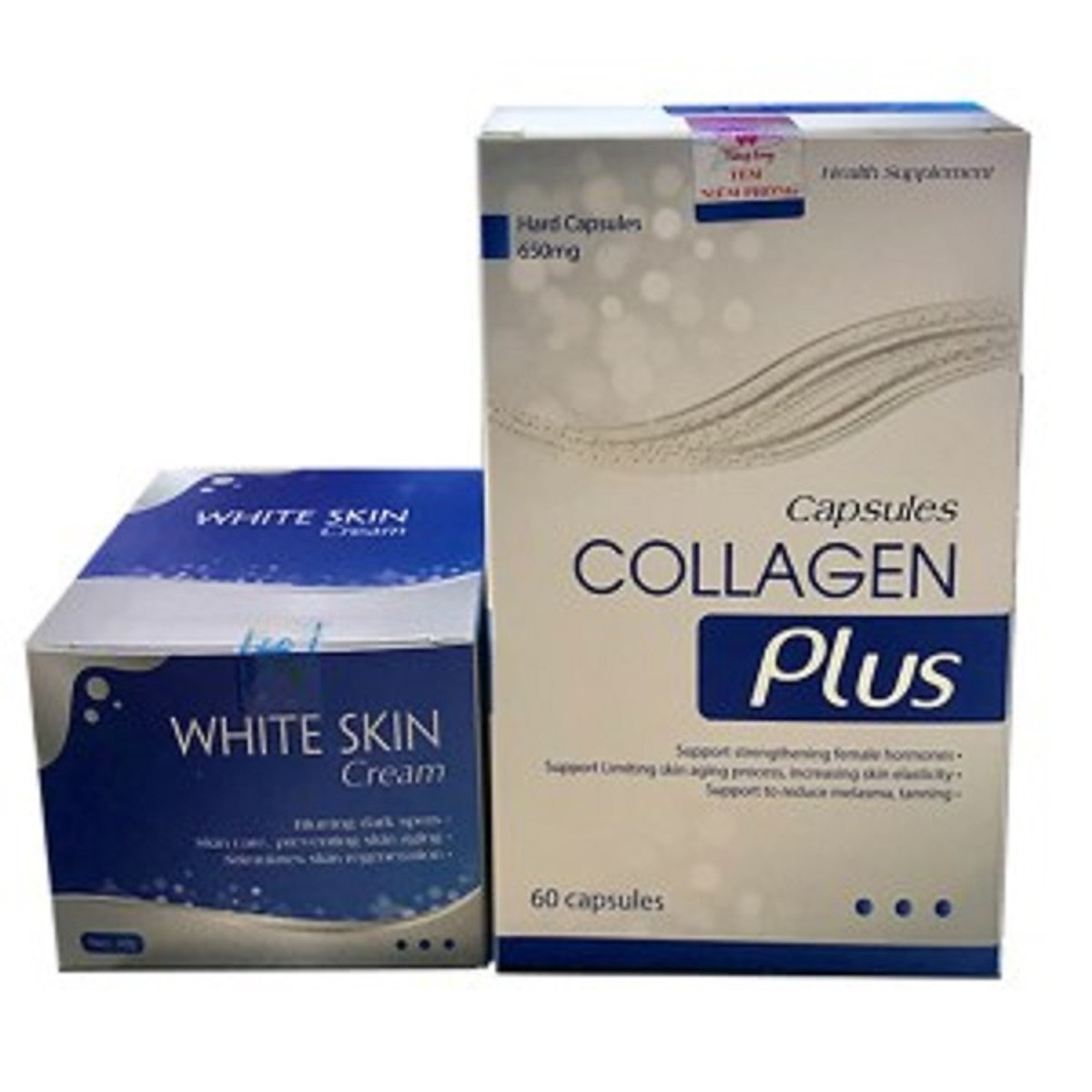 Mua Sữa rửa mặt Collagen Plus và White Skin Serum tại Sáng Hồng Bảo Ngọc