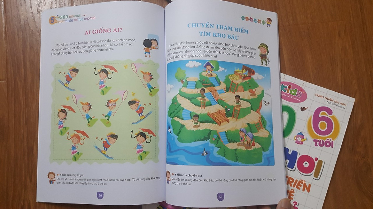 Combo 300 Tro Chơi Phat Triển Tri Tuệ Cho Trẻ 2 Tuổi 3 Tuổi
