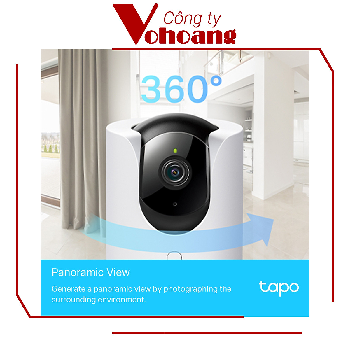 Camera WiFi AI TP-Link Tapo C225 An Ninh Gia Đình Quay/Quét - Hàng Chính Hãng
