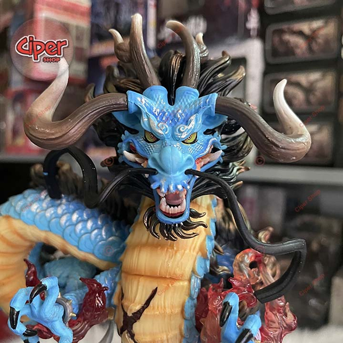 Hàng Loại 1  Mô Hình OnePiece Kaido có rồng siêu đẹp cao 33cm  Figure  OnePiece  Có Hộp Carton
