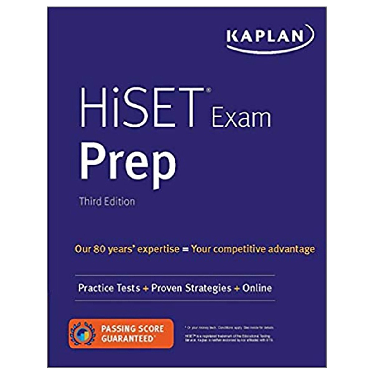 HiSET Exam Prep: Practice Tests + Proven Strategies + Online (Kaplan Test Prep)