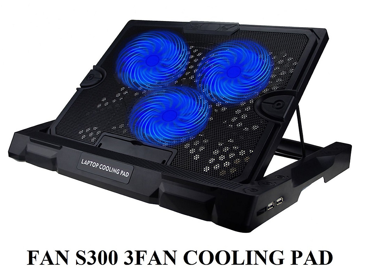 ĐẾ TẢN NHIỆT LAPTOP 3 FAN COOLING PAD S300 - HT