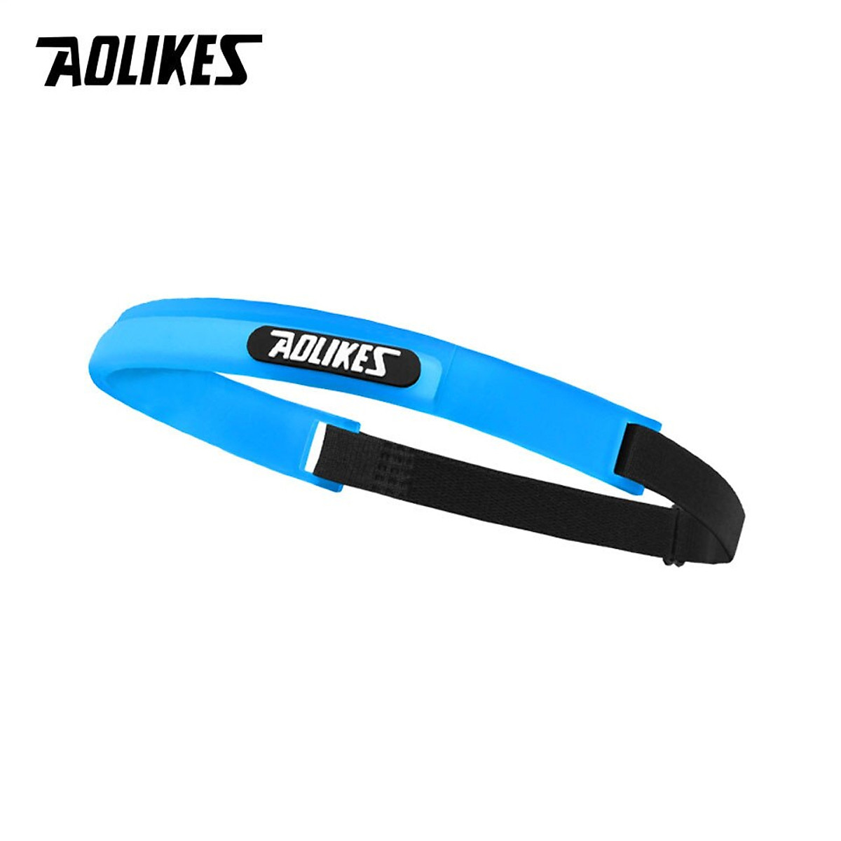 Băng đô thể thao silicone chặn thấm mồ hôi AOLIKES A-2113 Sport sweat band