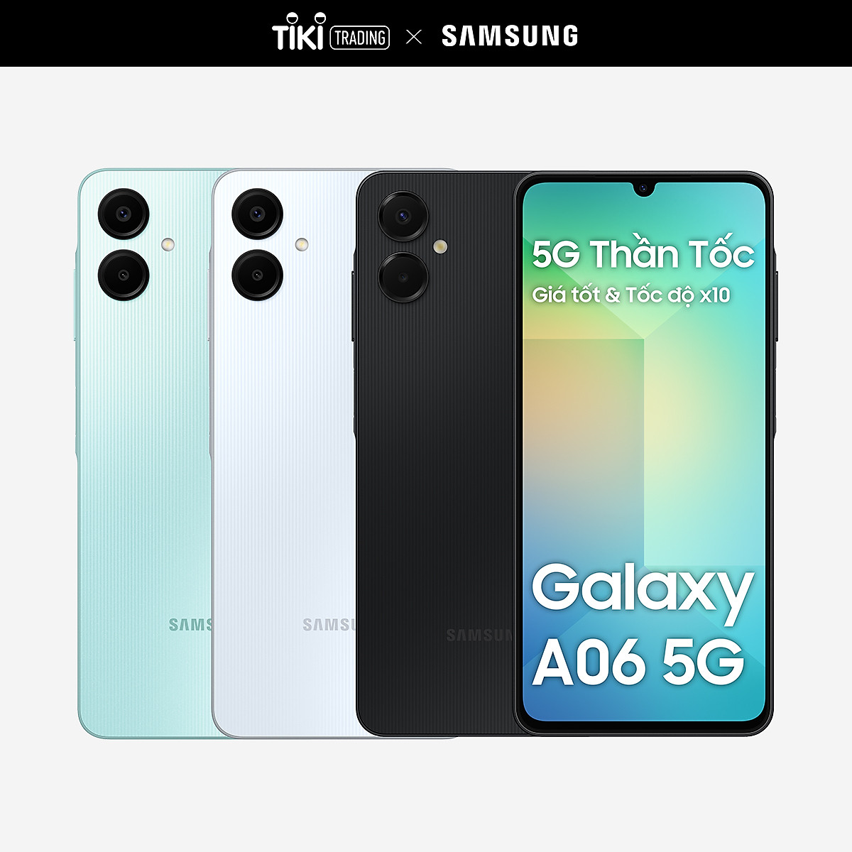 Điện thoại Samsung Galaxy A06 5G (4GB/64GB) - Đã kích hoạt bảo hành điện tử - Hàng chính hãng