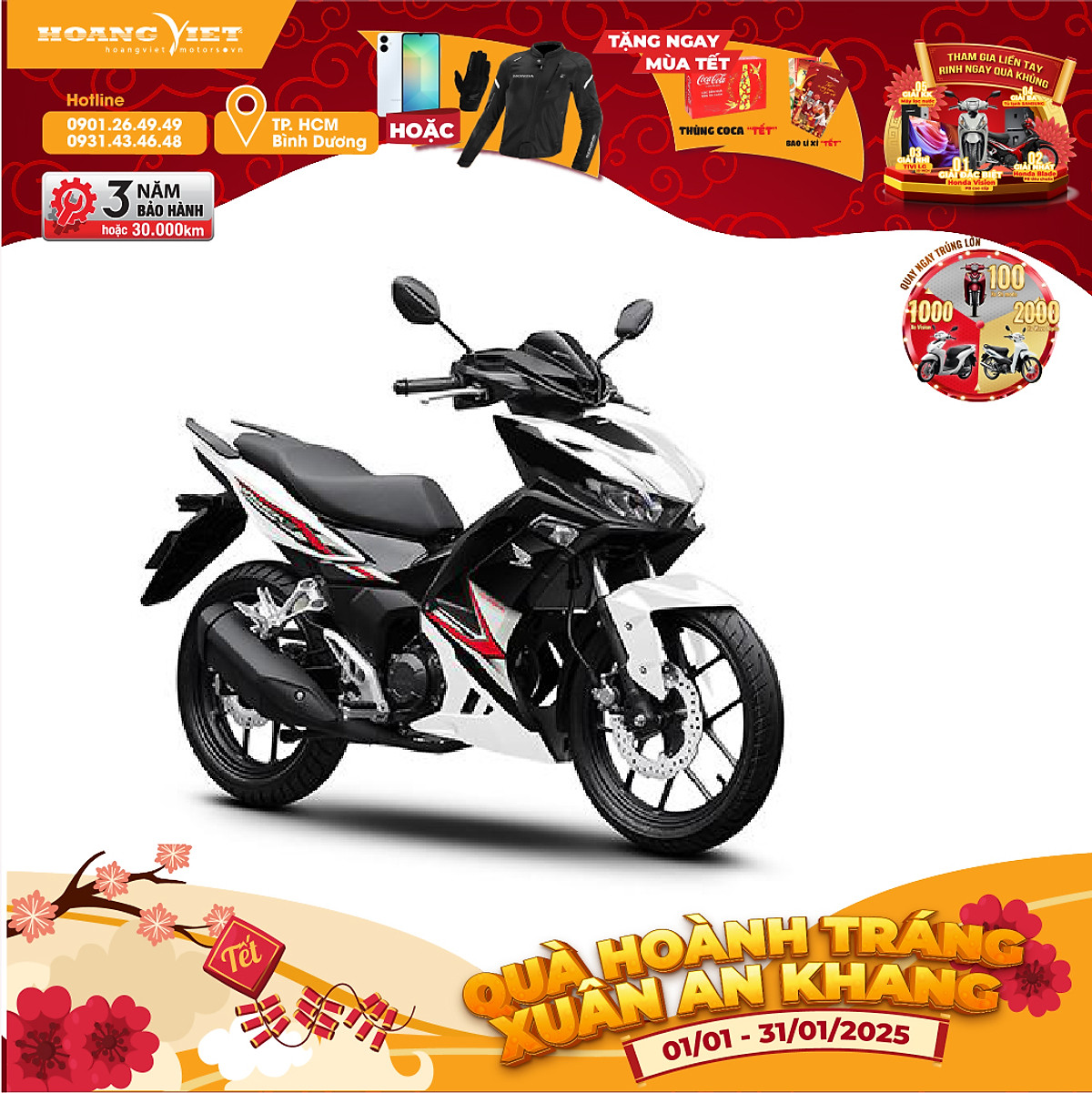 Xe Máy Honda WINNER X 2024 - Phiên Bản Tiêu Chuẩn