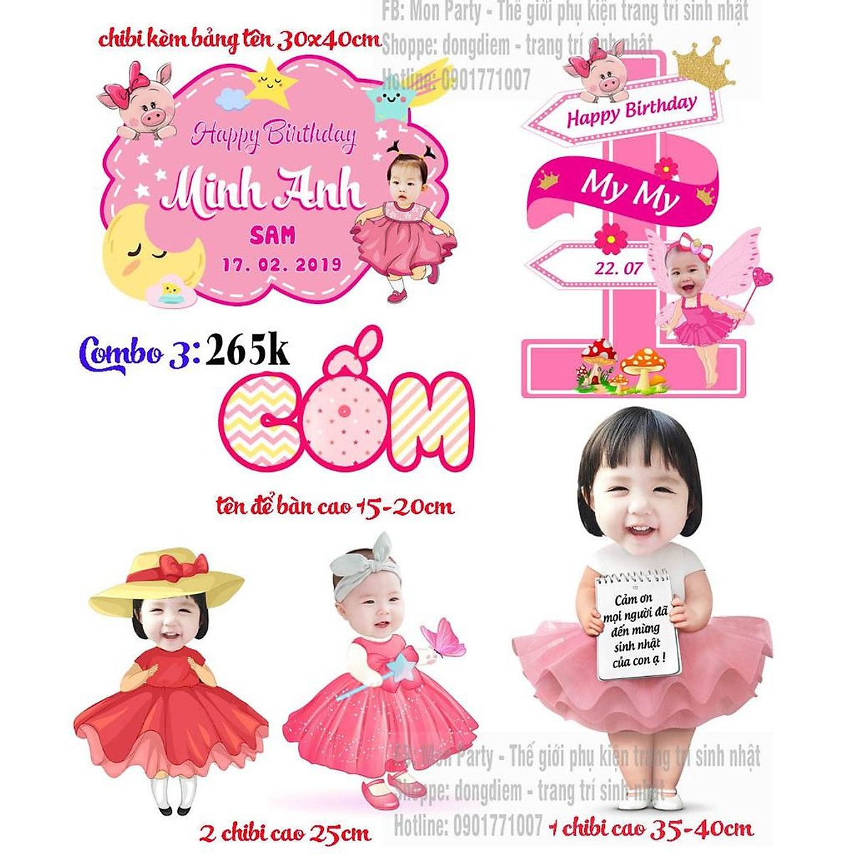Chibi bé trai bé gái trang trí sinh nhật thôi nôi 2035cm dễ thương  Giá  Tiki khuyến mãi 46020đ  Mua ngay  Tư vấn mua sắm  tiêu dùng trực  tuyến Bigomart