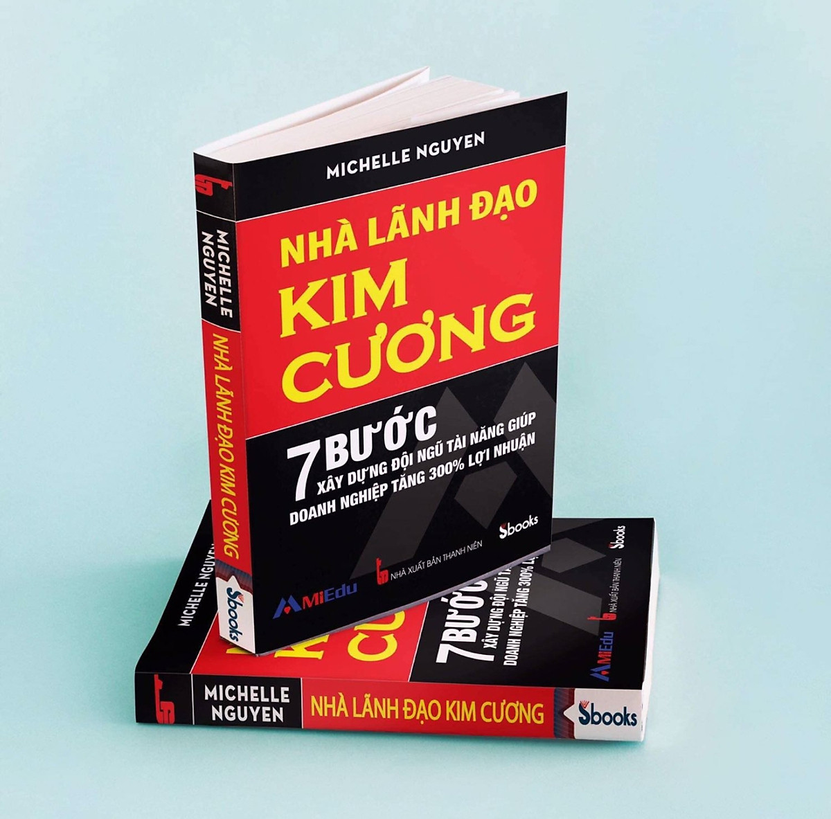 Combo 2 cuốn: LÃNH ĐẠO TỪ TÂM (Nguyễn Quang Vịnh) + NHÀ LÃNH ĐẠO KIM CƯƠNG (Michelle Nguyễn)