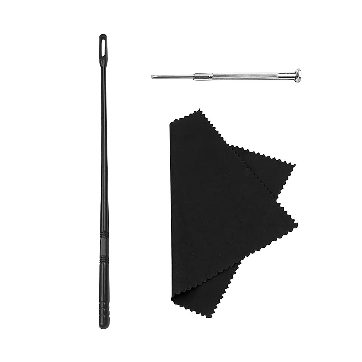 Mua Flute Cleaning Kit Cleaning Rod Stick Flute Polishing Cloth Trumpet