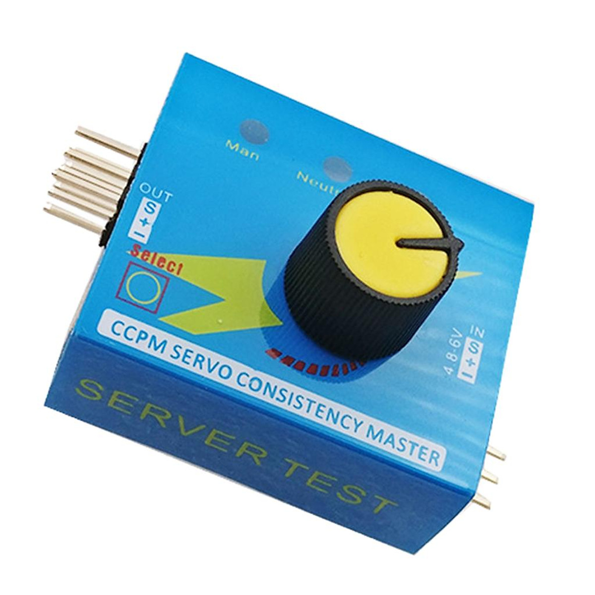 Digital ESC Servo Tester For RC Airplanes - CCPM Consistency Controller, 4.2-6.0V Input, Universal Compatibility