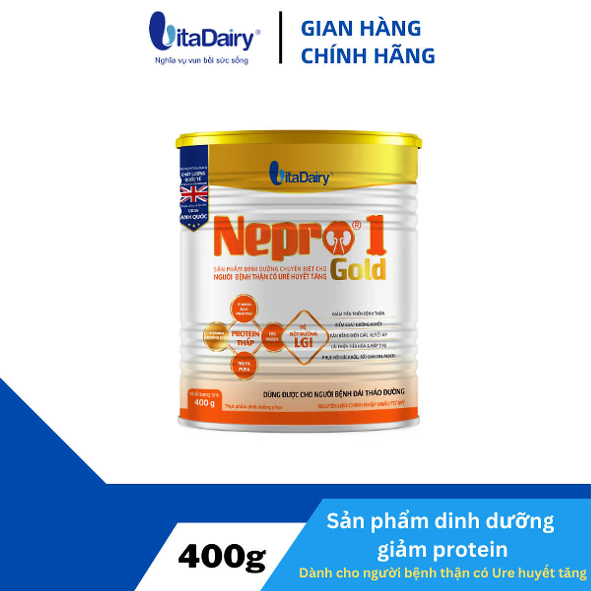 Sữa Nepro 1 Gold 400g