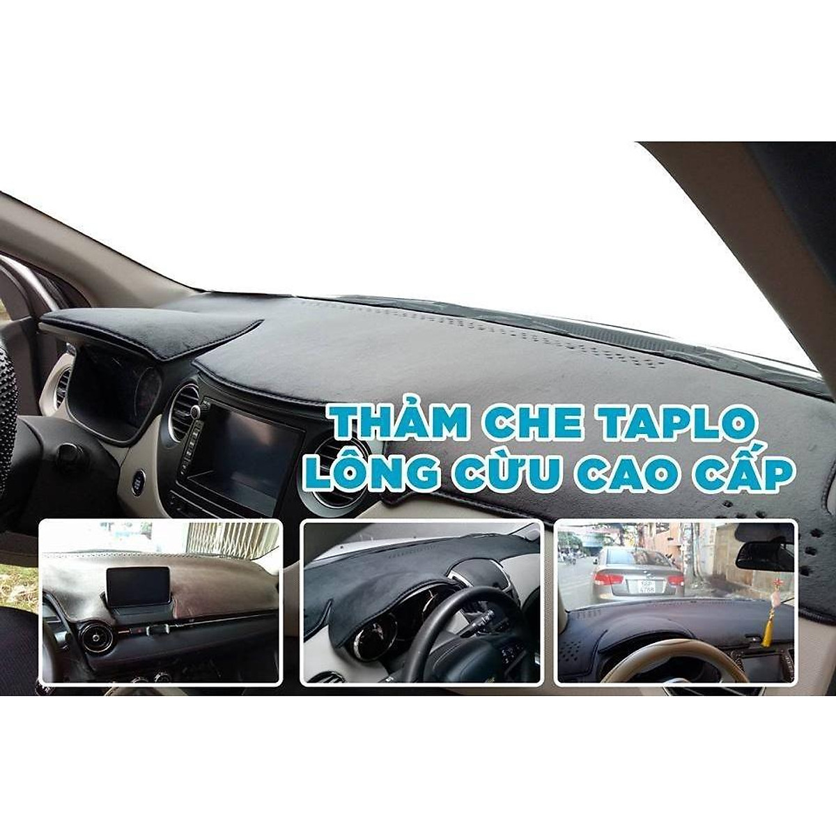 Mua Thảm taplo BMW X5, X7 bằng lông Cừu 3 lớp hoặc Da Cacbon -2010-2015,Nhung lông Cừu tại Khanh Thịnh Shop | Tiki