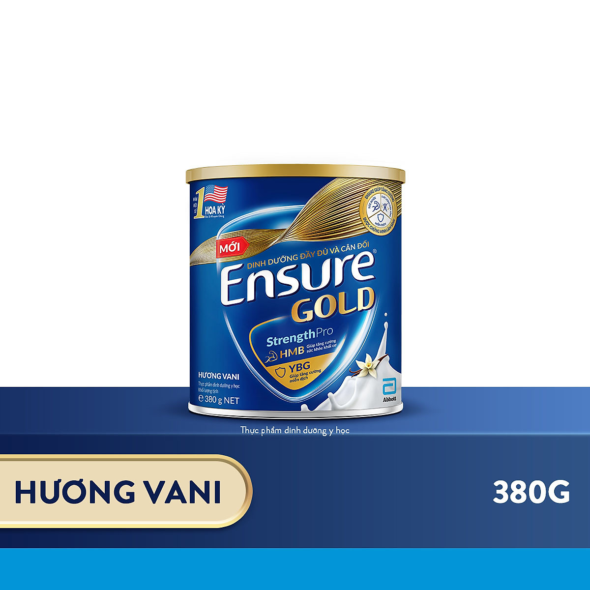 Thực phẩm dinh dưỡng y học Ensure Gold 380g/400g