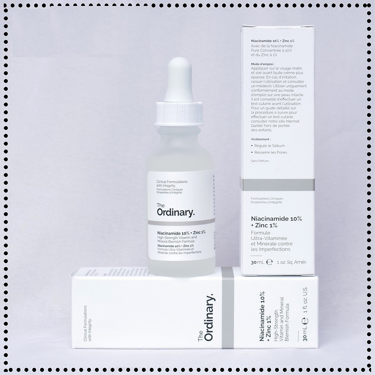Bộ Đôi The Ordinary Niacinamide Serum B5 Axit Hyaluronic 2 + B5