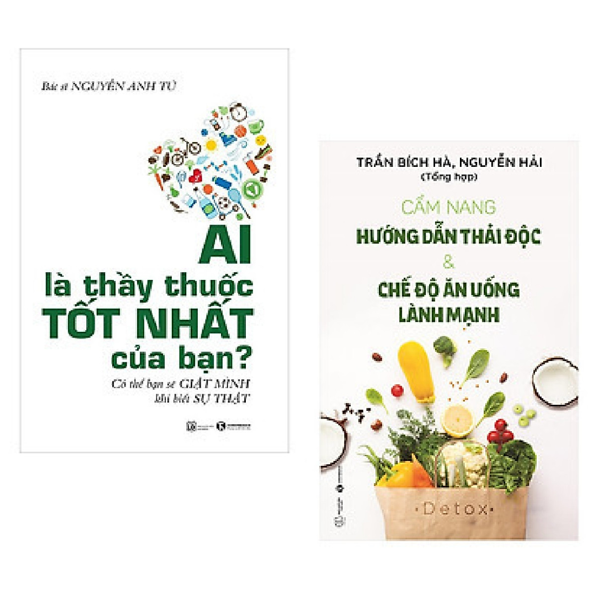 Combo 2 Cuốn Sách: Y học giúp bạn chăm sóc tốt sức khỏe của mình: Ai Là Thầy Thuốc Tốt Nhất Của Bạn? - Có Thể Bạn Sẽ Giật Mình Khi Biết Sự Thật + Chế Độ Ăn Giảm Cân Và Kiểm Soát Tiểu Đường