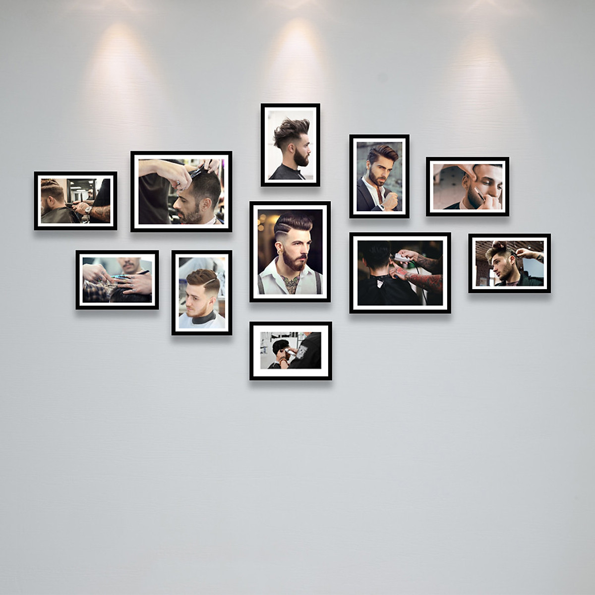Độc đáo với 999 mẫu tranh dán tường 3D Barber Shop đương đại  giúp Tiệm tóc  Nam ngày càng hút Khách
