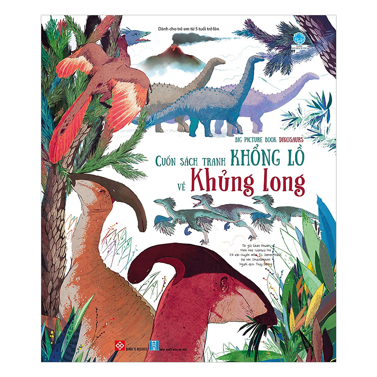 Big Picture Book Dinosaurs - Cuốn Sách Tranh Khổng Lồ Về Khủng Long
