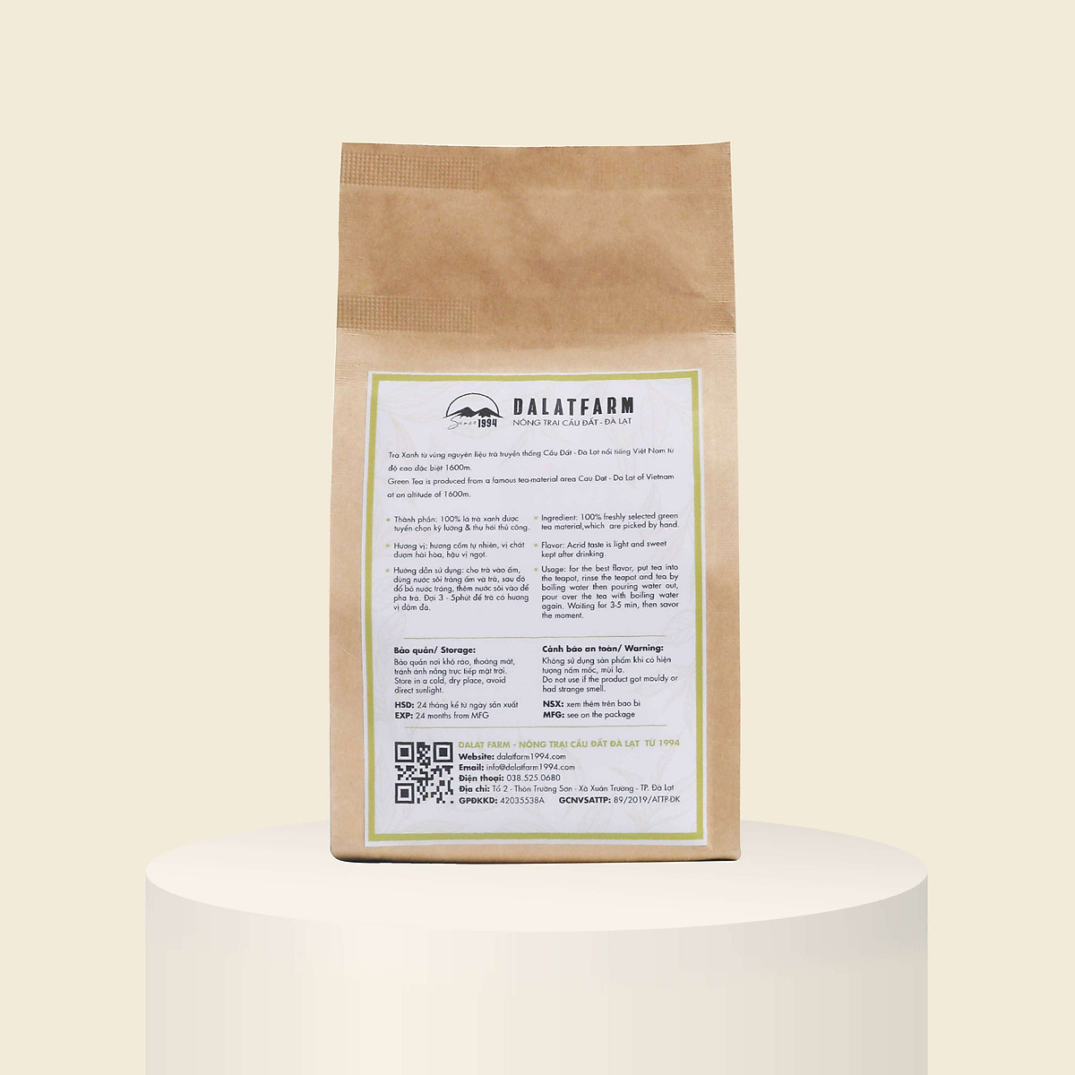 Trà Xanh Cầu Đất - Túi 150Gr (Green Tea)