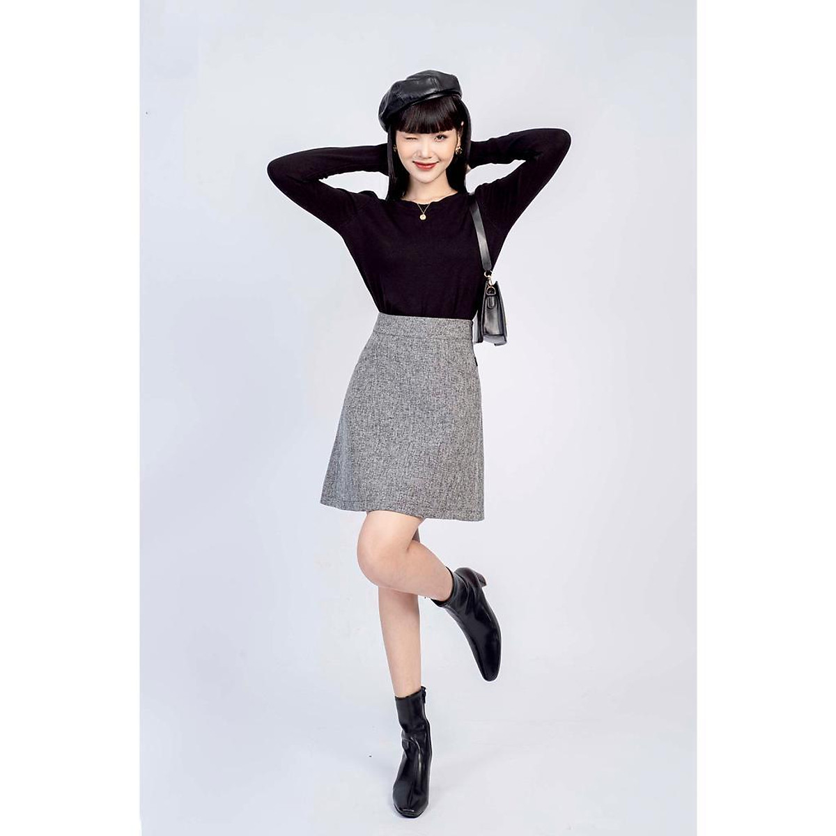 10 cách phối đồ với váy dạ tweed vừa sang chảnh vừa xinh đẹp cho chị e   Cardina
