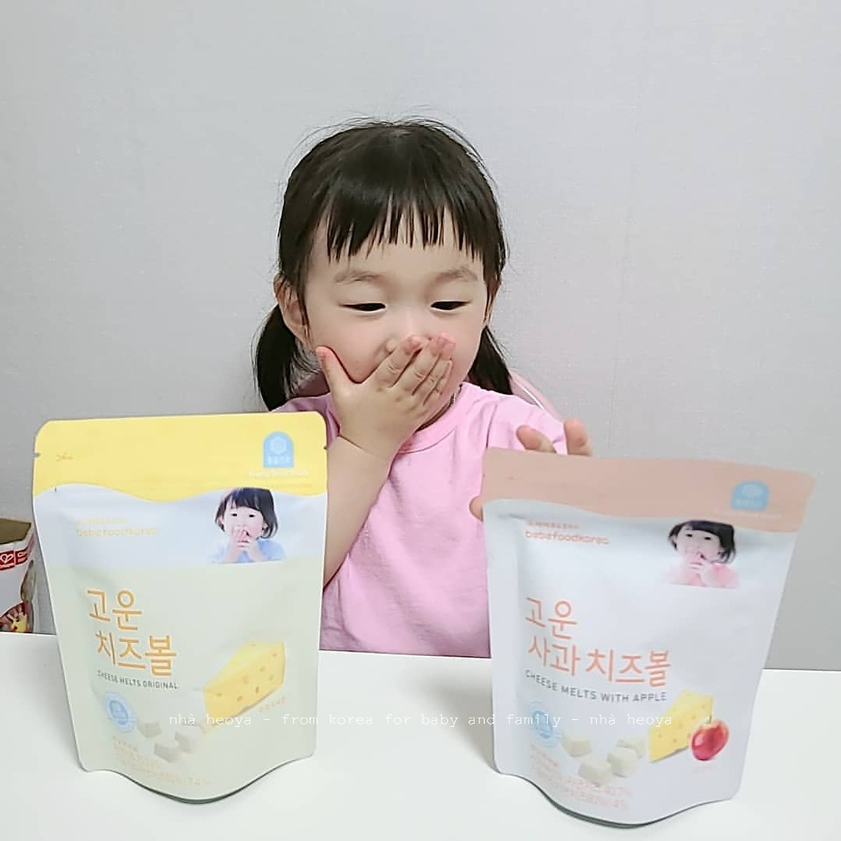 PHÔ MAI KHÔ HỮU CƠ ĂN DẶM CHO BÉ BEBEFOOD HÀN QUỐC