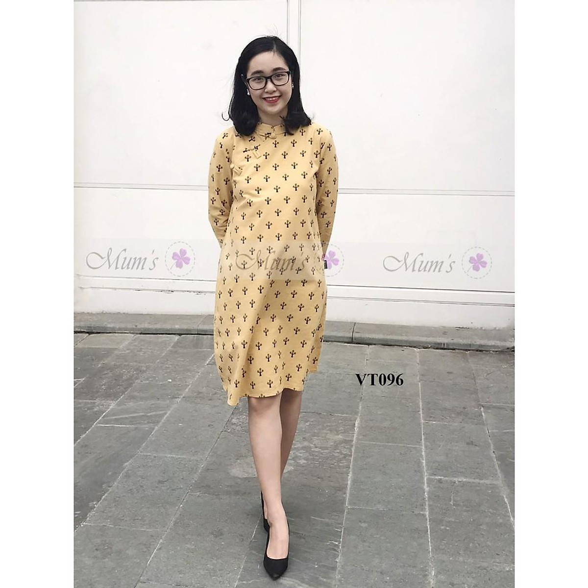 SẴN  Váy hoa nhí cổ tàu vintage quảng châu sang chảnh  Dorita Boutique   Đầm váy nữ  ThờiTrangNữvn