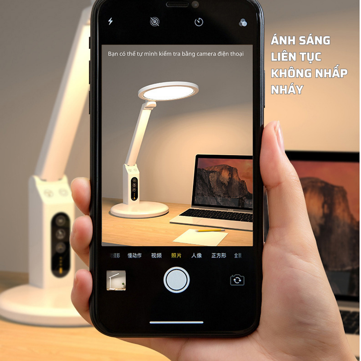 Đèn Bàn Học Chống Cận, Khử Ánh Sáng Xanh Tamayoko TB-20. Ánh Sáng Ổn Định Không Nhấp Nháy 3 Chế Độ Ánh Sáng Bảo Vệ Mắt