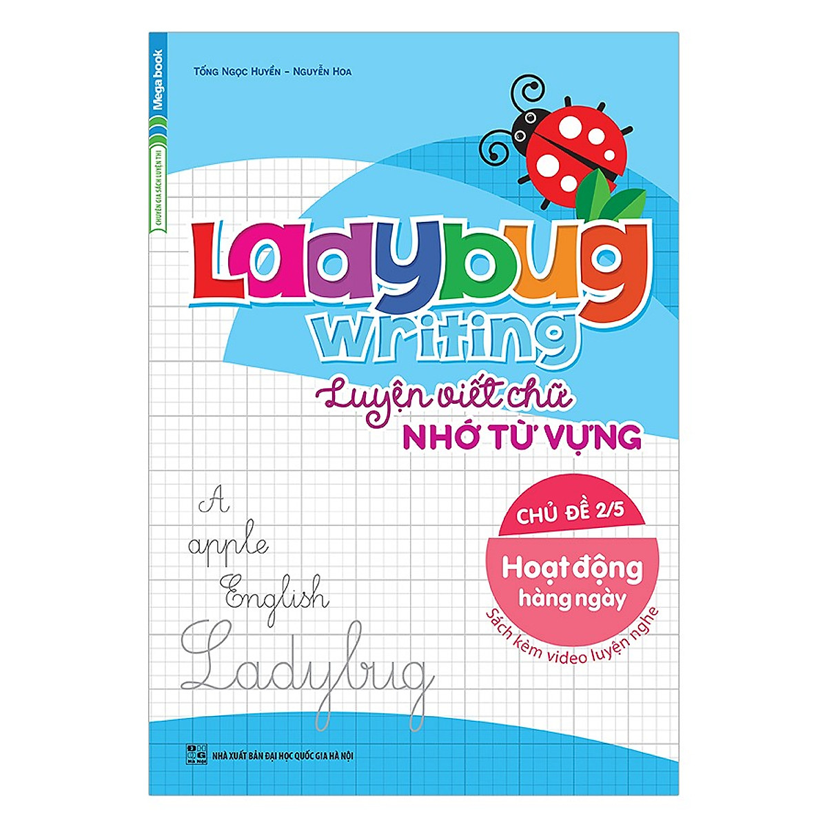 Combo 5 Cuốn Ladybug Writing Luyện Viết Chữ - Nhớ Từ Vựng