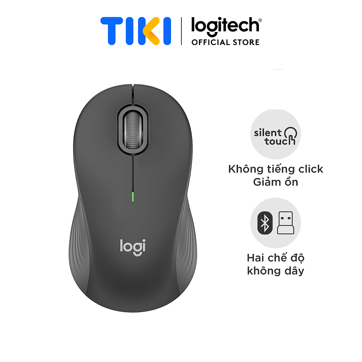 Chuột không dây Logitech M550 / M550L Signature - SmartWheel- Silent - Hàng Chính Hãng