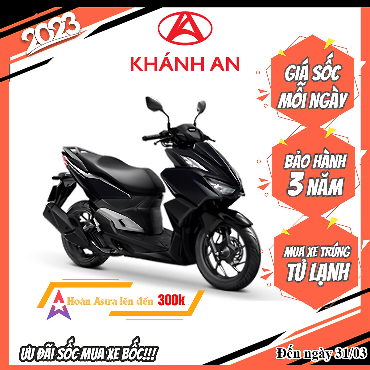 Honda Vario 125  Giá Tháng 3 2023