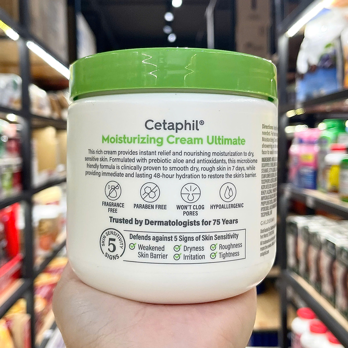 Kem dưỡng ẩm dưỡng da toàn thân Cetaphil Moisturizing Cream 566g - Nhập Khẩu Mỹ