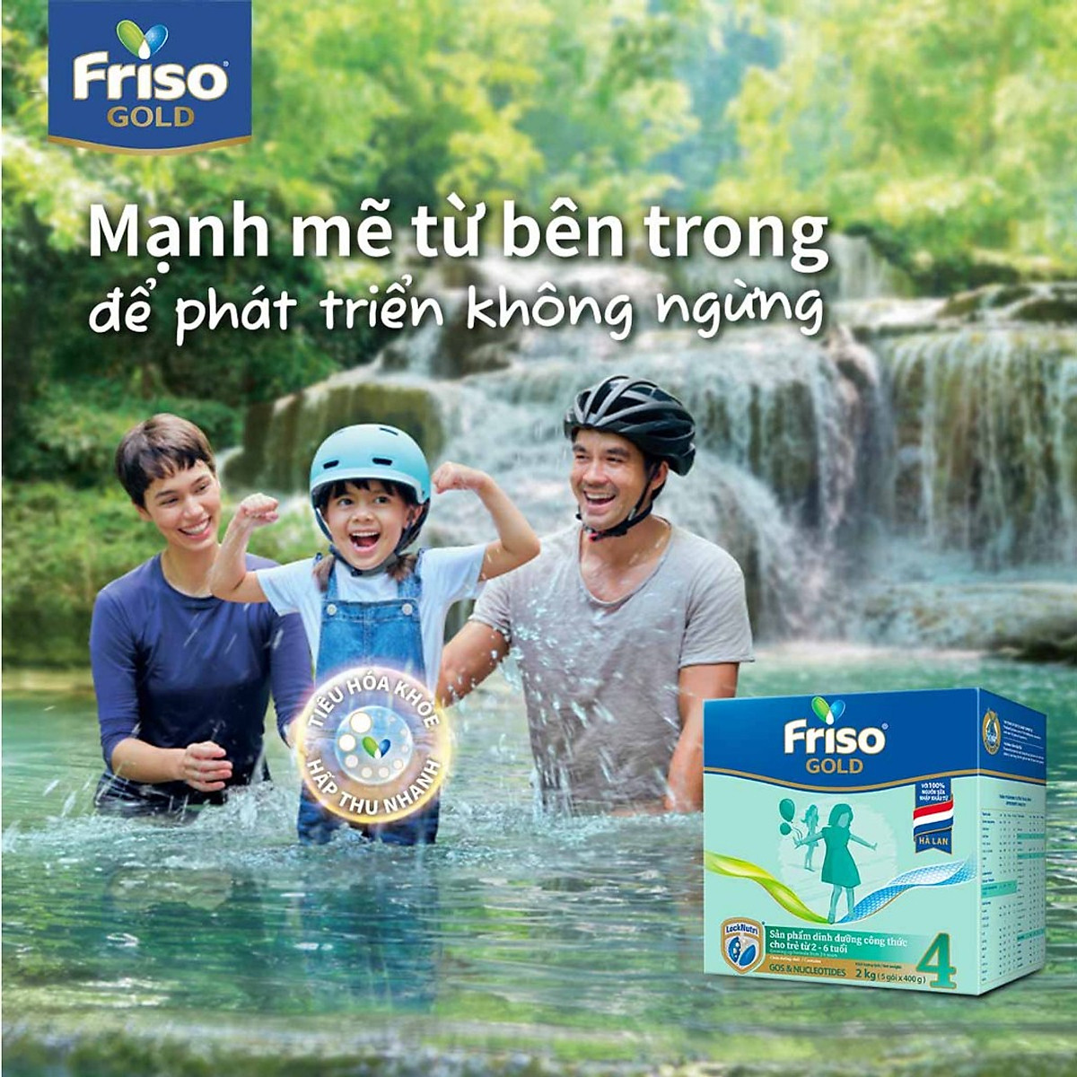 Sữa Bột Friso Gold 4 Hộp Giấy 2KG