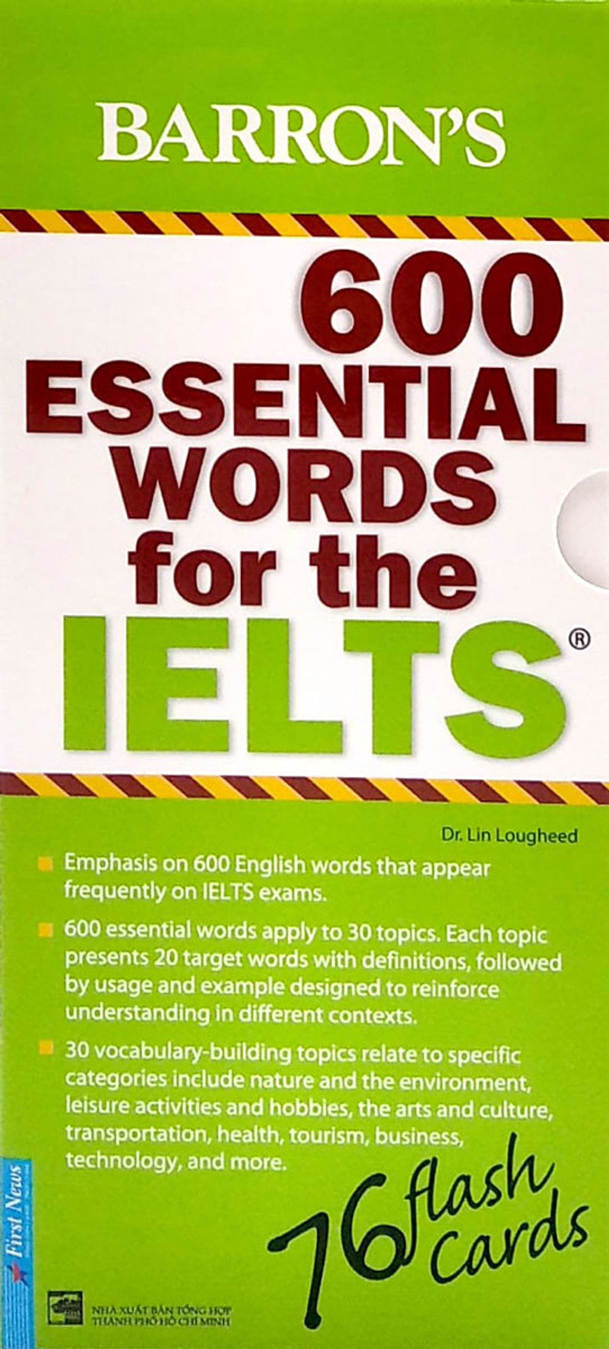 Hộp Flash Cards - 600 Essential Words For The IELTS