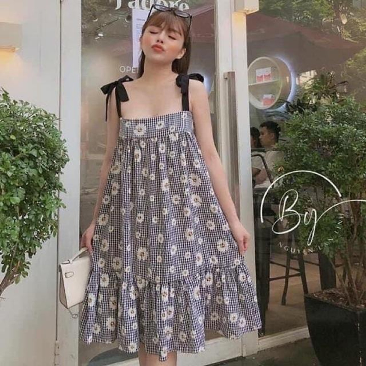 Váy 2 Dây Bản To Hoa giá rẻ Tháng 82023BigGo Việt Nam