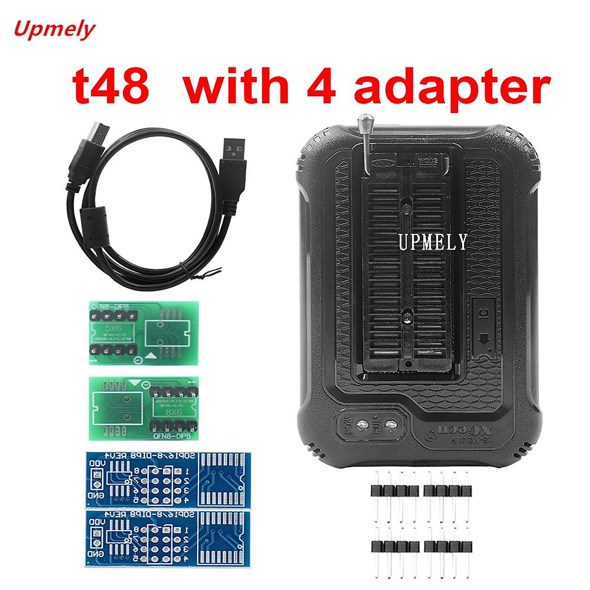 Aideepen T48 Universal Programmer - High-Speed 16-Channel ISP For SPI NAND/EMMC/Flash/MCU, Upgrade From TL866II