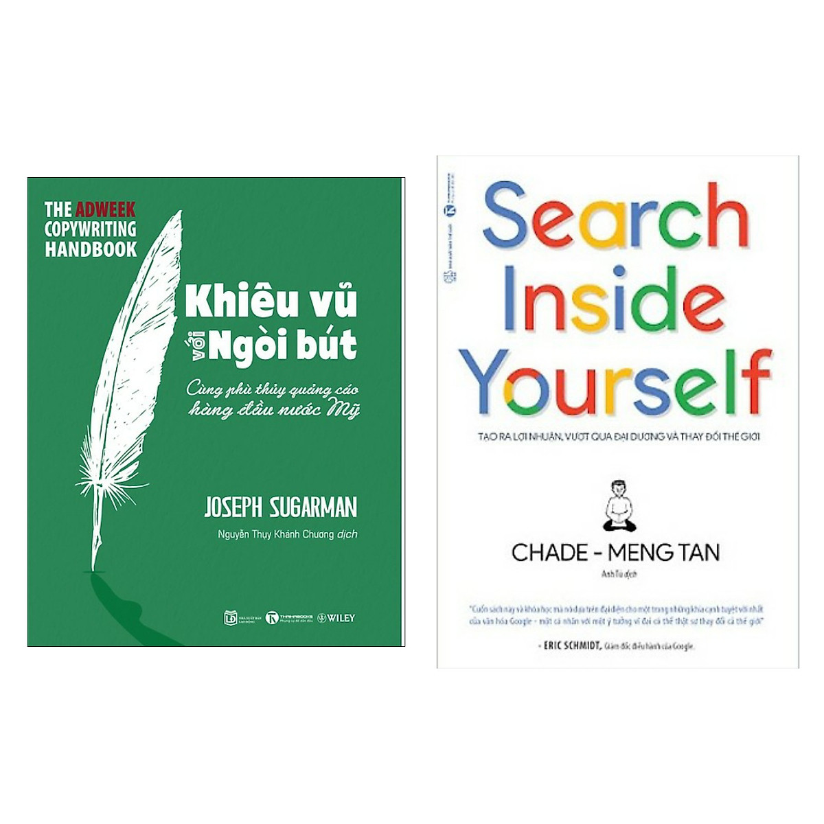 Combo Sách Kinh Tế Hay: Khiêu Vũ Với Ngòi Bút + Search Inside Yourself - Tạo Ra Lợi Nhuận Vượt Qua Đại Dương Và Thay Đổi Thế Giới - ( 2 Cuốn Sách Kinh Tế Bán Chạy Nhất/ Tặng Kèm Postcard Greenlife)