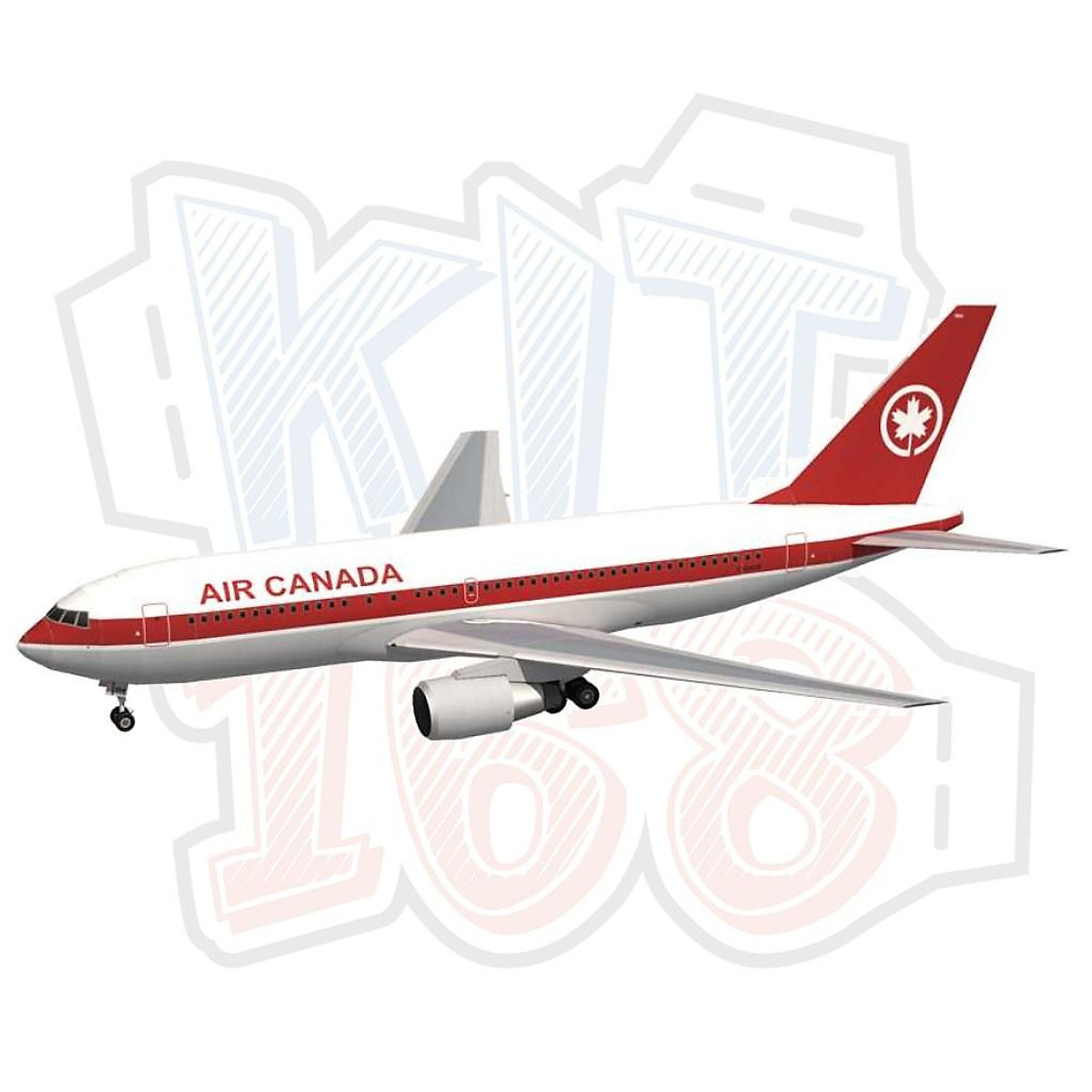 Mô hình giấy Máy bay Vietnam Airlines Airbus A350900  Kit168 Shop mô hình  giấy