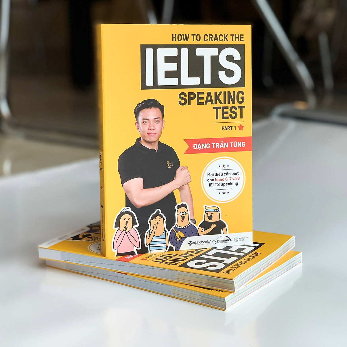 Bộ 2 Cuốn Để Chinh Phục Giấc Mơ IELTS : How To Crack The IELTS Speaking Test - Part 1 + How To Crack The IELTS Writing Test - Vol 1 (Tái Bản Đổi Bìa 2020) - Tặng kèm For The IELTS Crackers