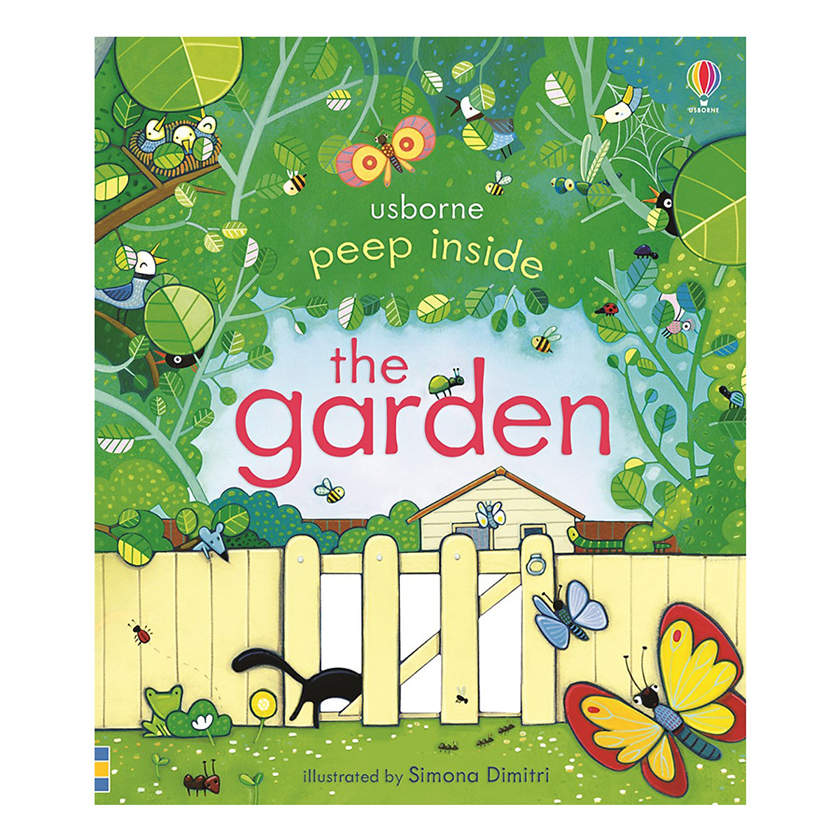 Sách tương tác tiếng Anh - Usborne Peep Inside The Garden