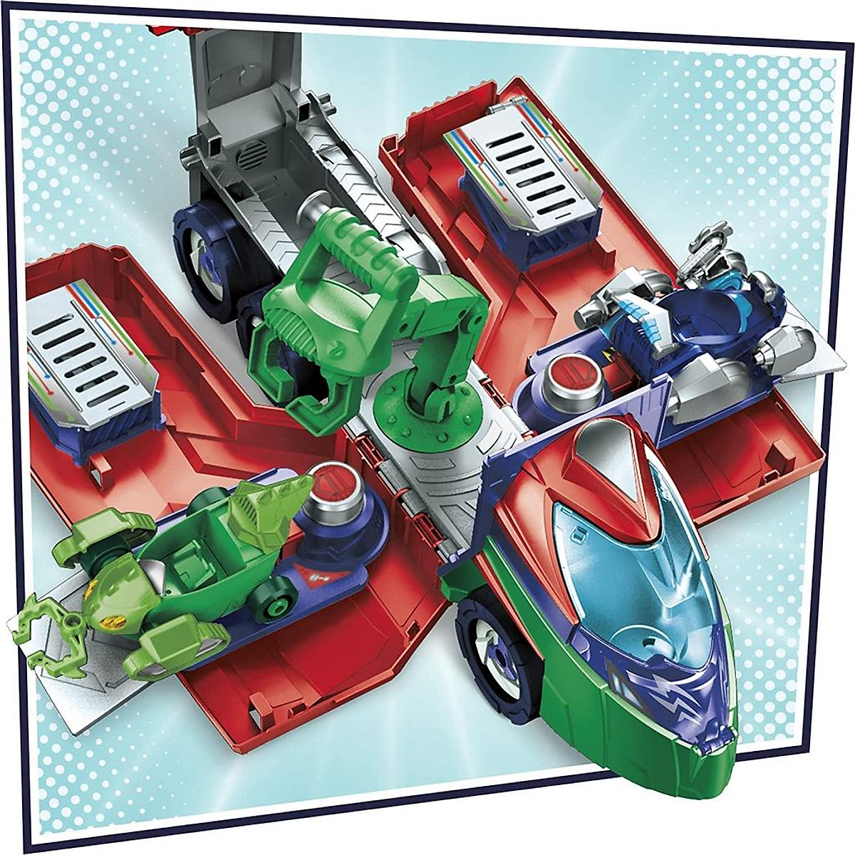 Đồ chơi mô hình PJ Masks PJ Launching Seeker Preschool Toy Transforming  Vehicle Playset with 2