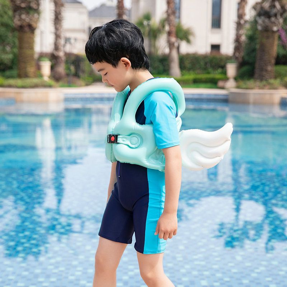 Áo phao bơi hình đôi cánh cho bé Sportslink