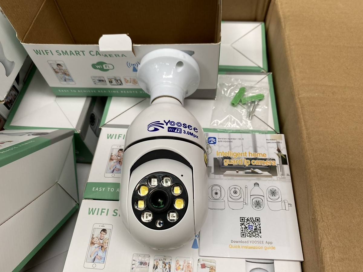 Camera IP Ốp trần mini X8700 xoay 360 độ siêu nét 2.0Mp chuẩn FullHD tích hợp đèn LED có màu ban đêm - Hàng nhập khẩu