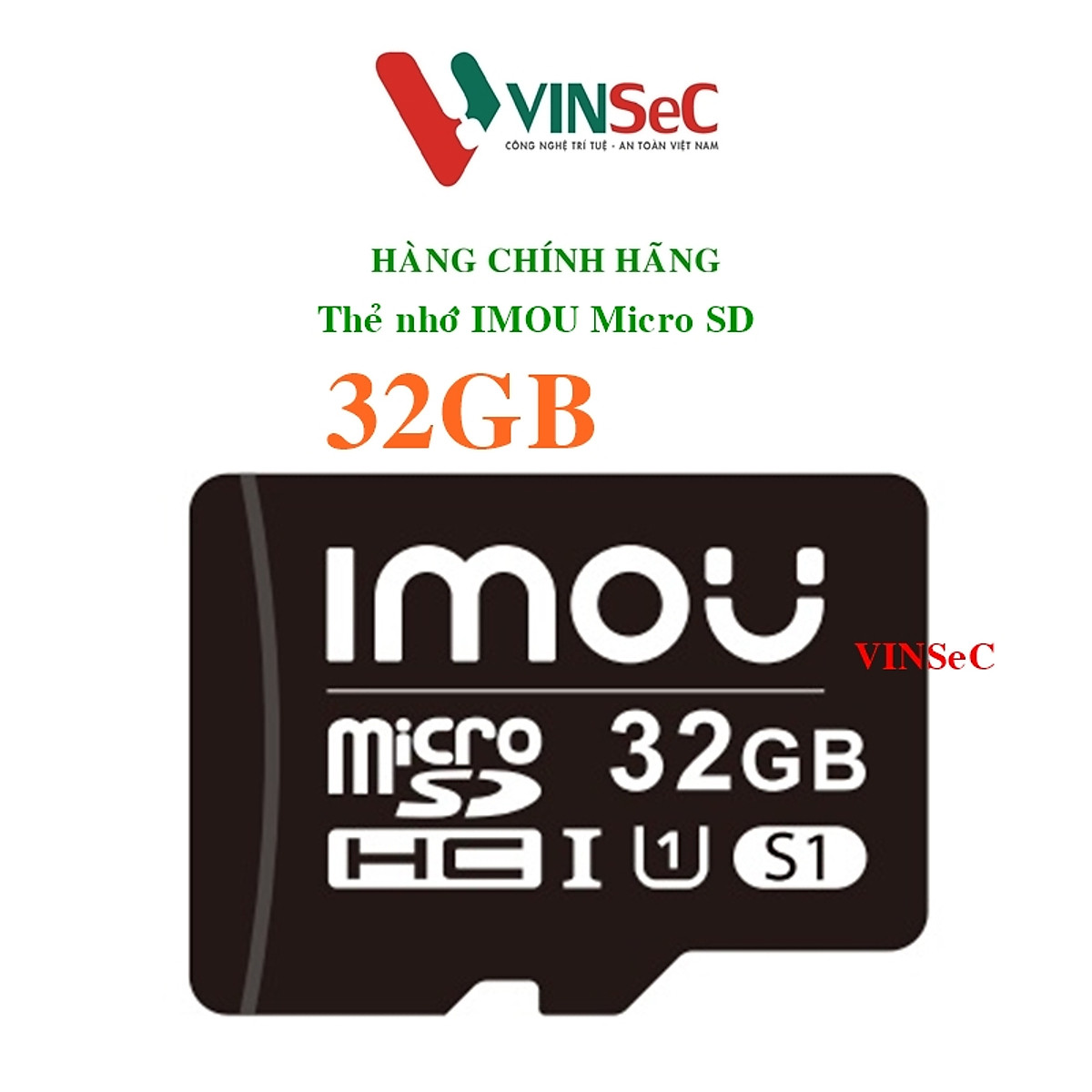Thẻ nhớ IMOU chuyên dụng cho Camera 95 MB/s Class 10 32GB/64GB - Hàng Chính Hãng