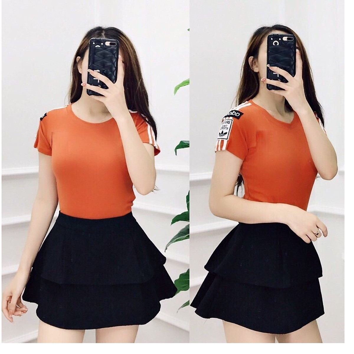 MixMatch 10 Cách phối chân váy xòe ngắn cực năng động cá tính thu hút mọi ánh nhìn #29 MixMatch 10 Cách phối chân váy xòe ngắn cực năng động cá tính thu hút mọi ánh nhìn