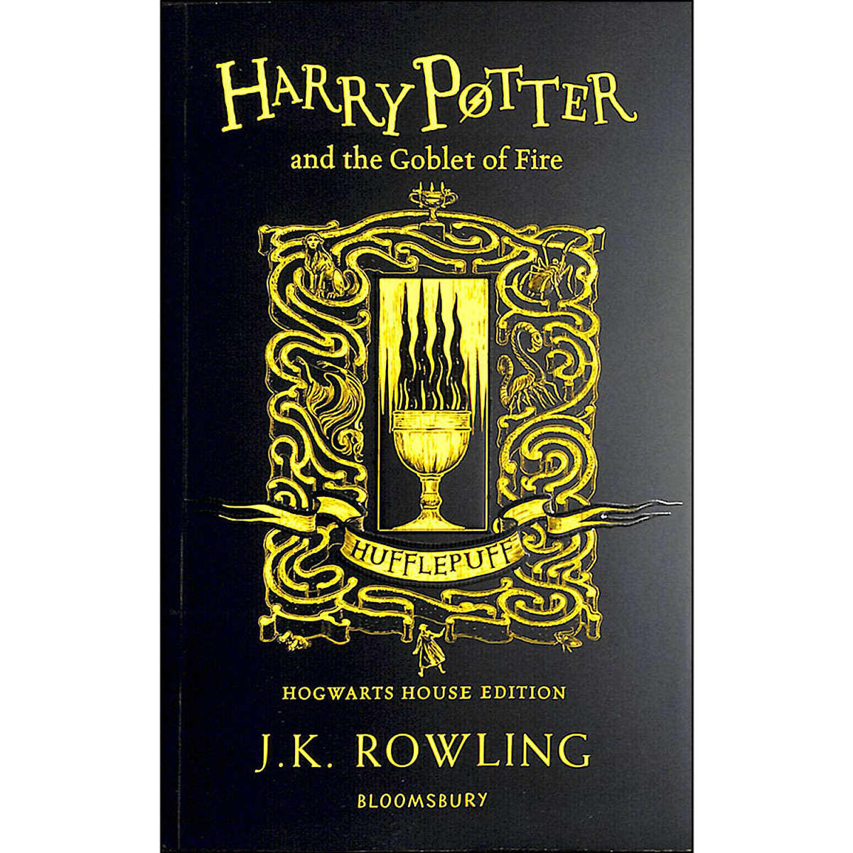 Harry Potter and the Goblet of Fire - Hufflepuff Edition (Book 4 of 7: Harry Potter Series) (Paperback)